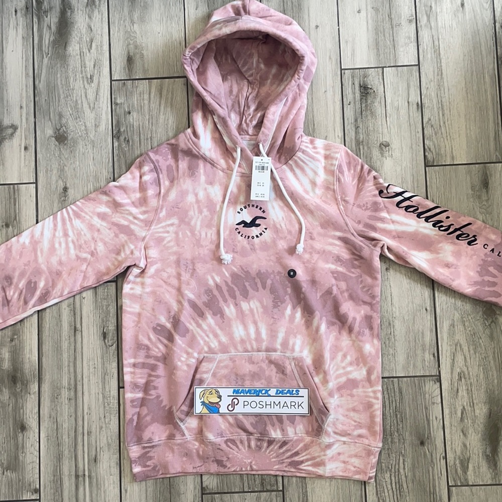 NWT Hollister Tie-Dye Hoodie